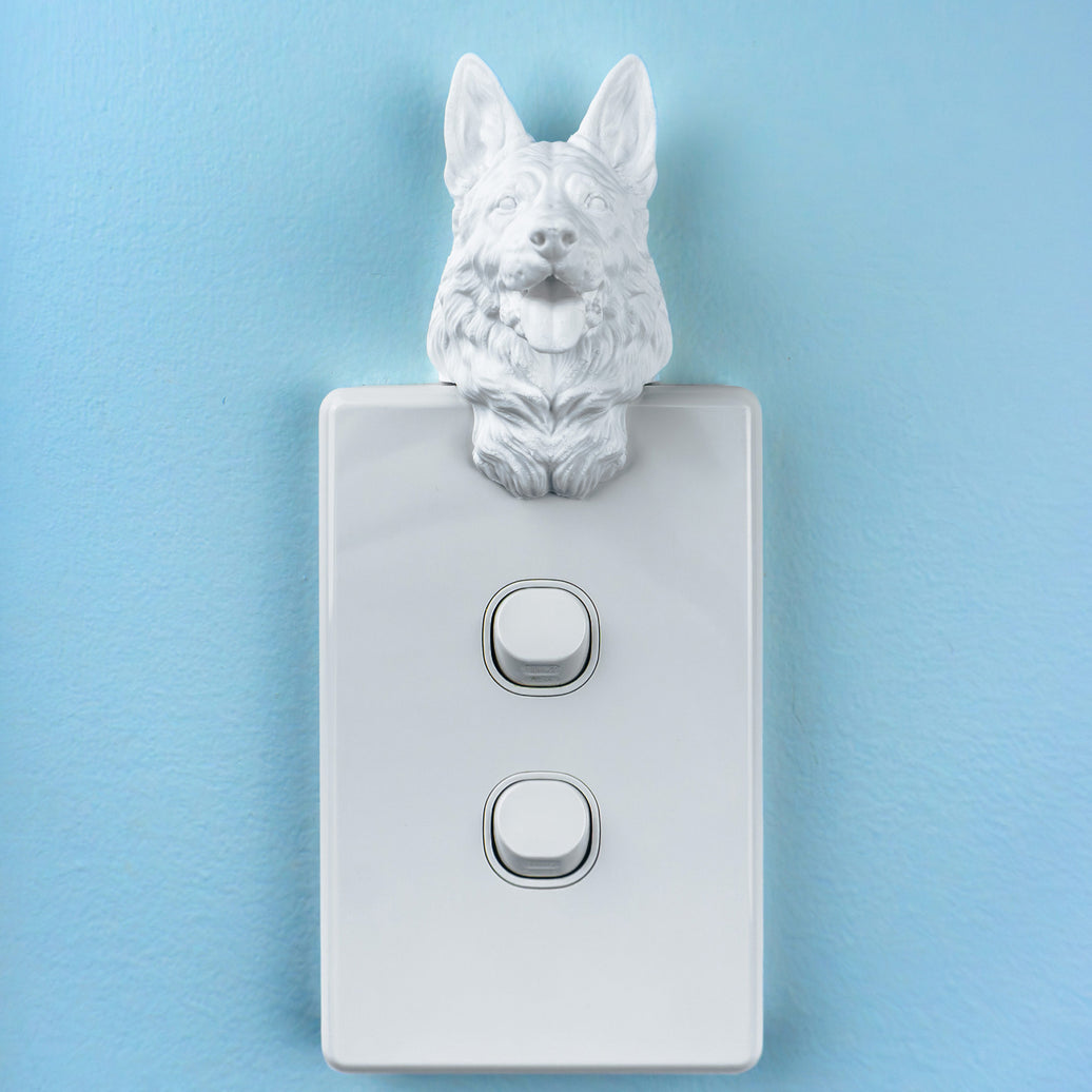 German Shepherd Light Switch Cover