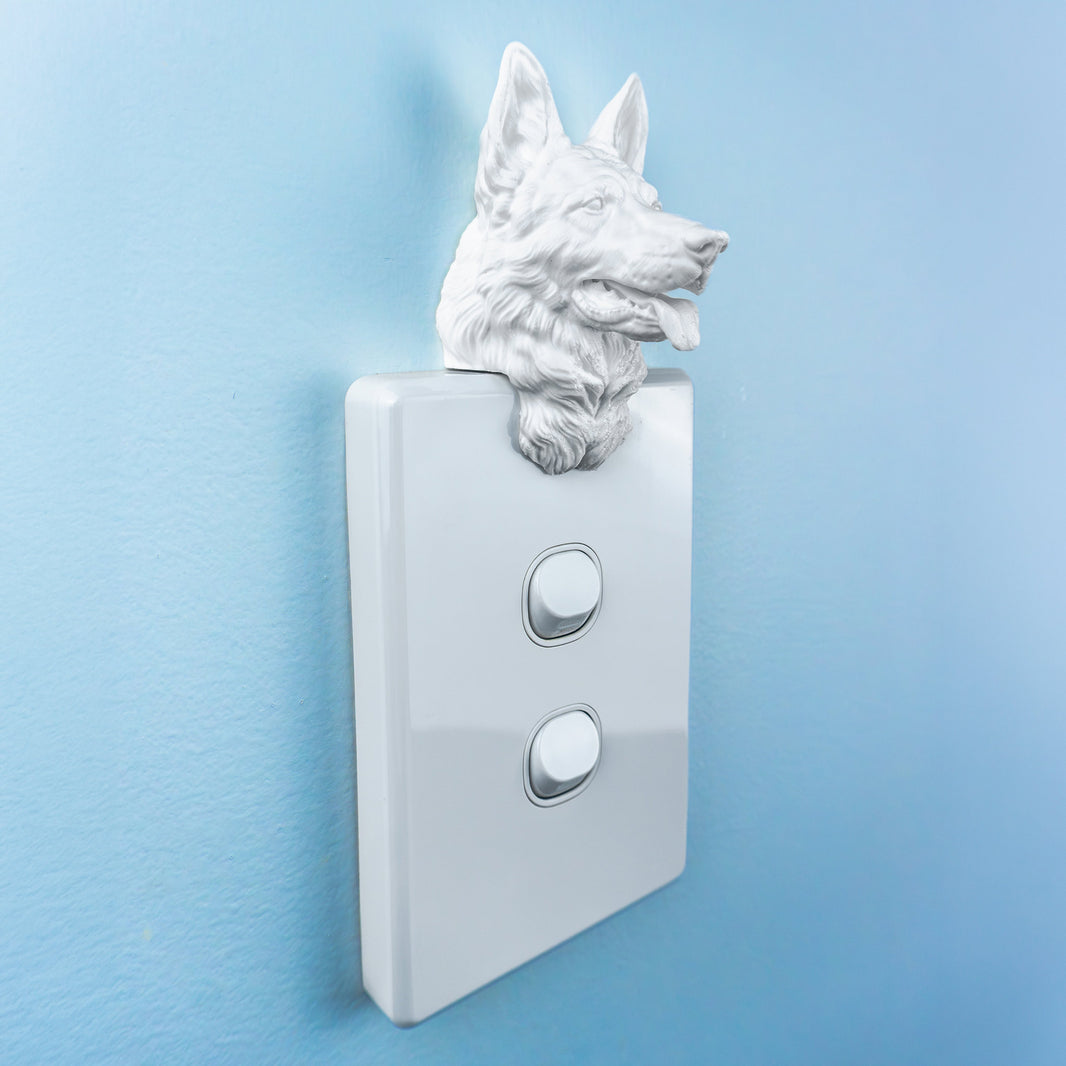 German Shepherd Light Switch Cover