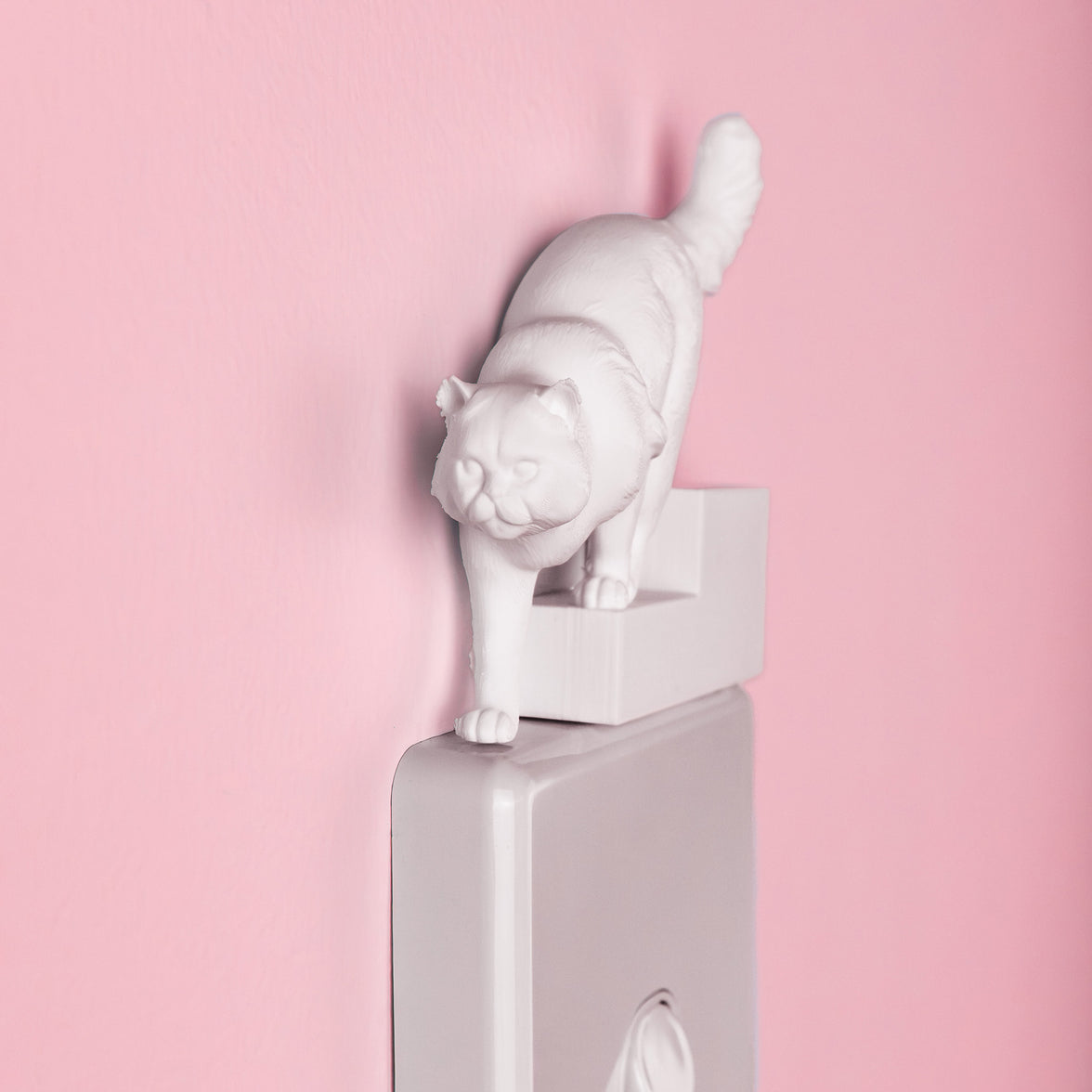 Walking Cat Light Switch Cover