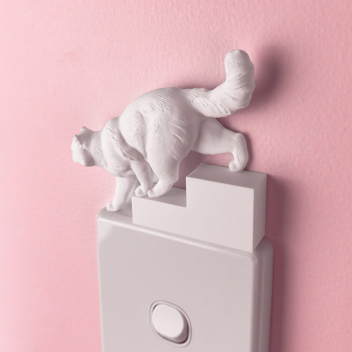 Walking Cat Light Switch Cover