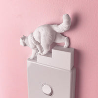Walking Cat Light Switch Cover