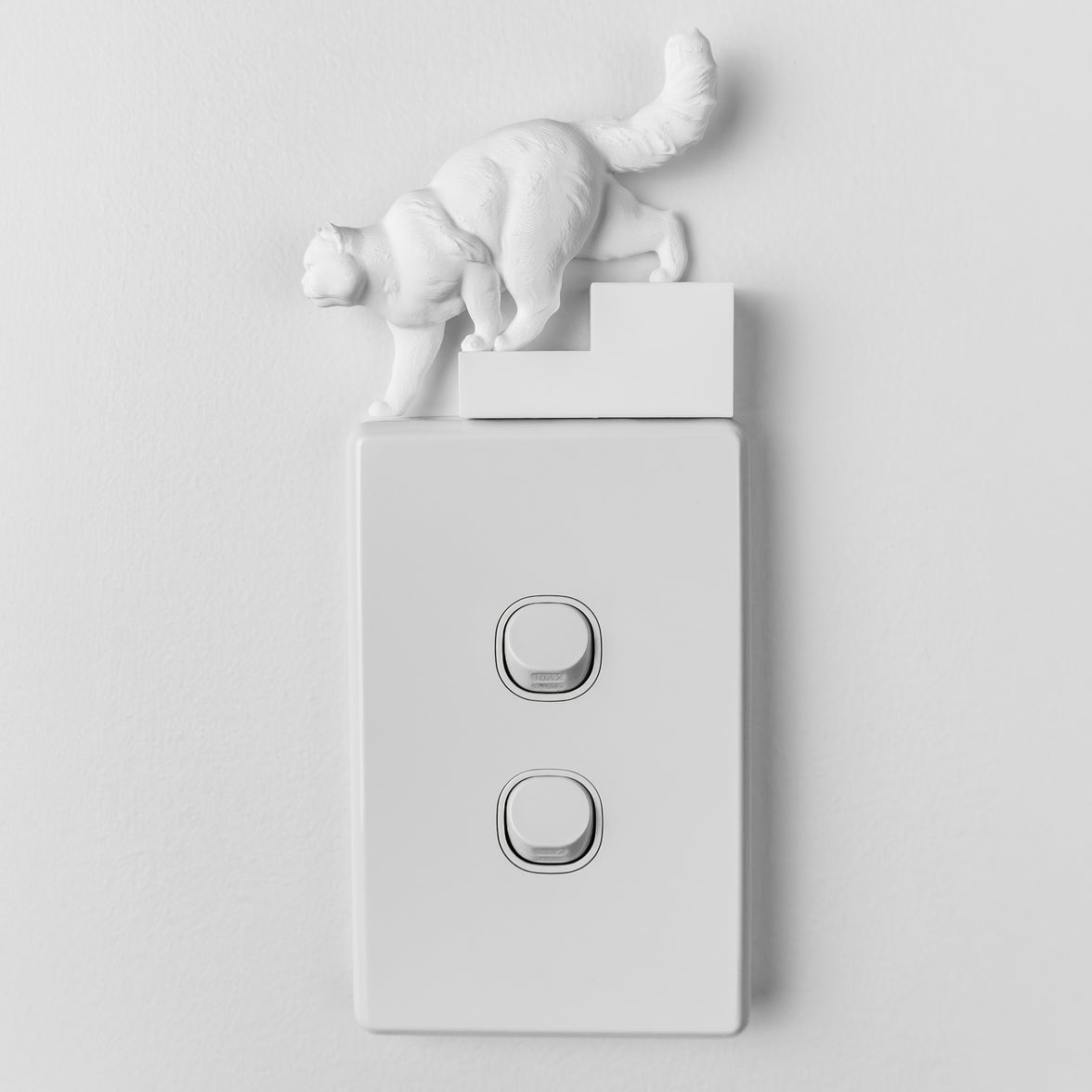 Walking Cat Light Switch Cover