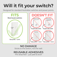Lounging Cat Switch Cover