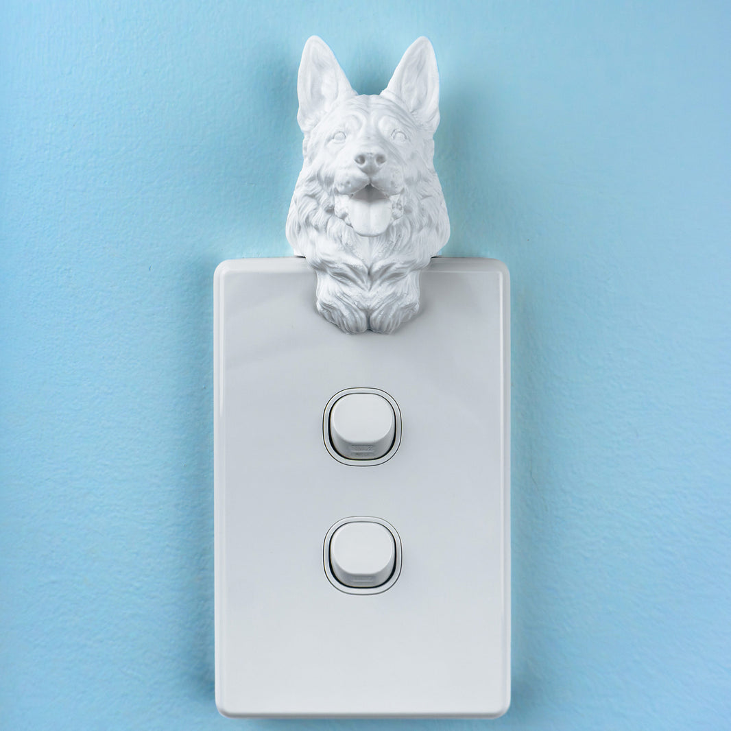 German Shepherd Light Switch Cover