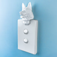 German Shepherd Light Switch Cover