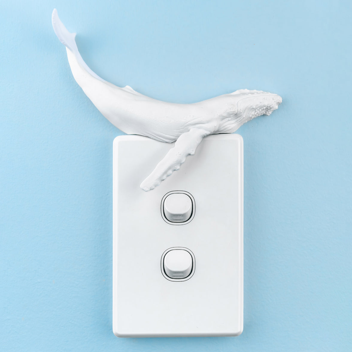 Humpback Whale Light Switch Cover