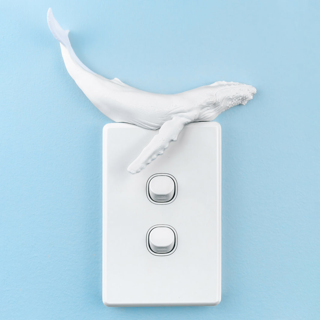 Humpback Whale Light Switch Cover