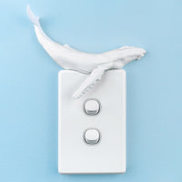 Humpback Whale Light Switch Cover