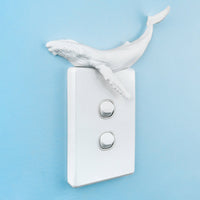 Humpback Whale Light Switch Cover