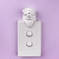Pug Light Switch Cover