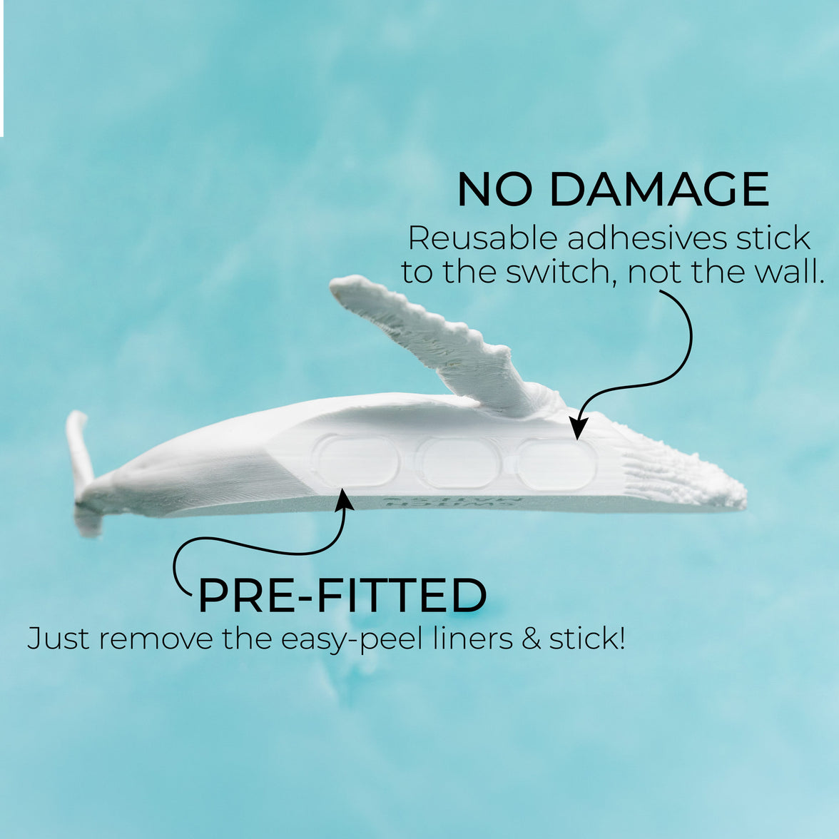 Humpback Whale Light Switch Cover