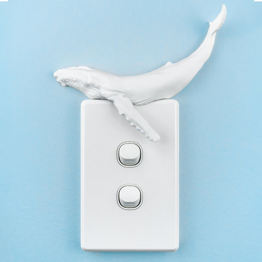 Humpback Whale Light Switch Cover